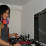 In the booth at MF Room
